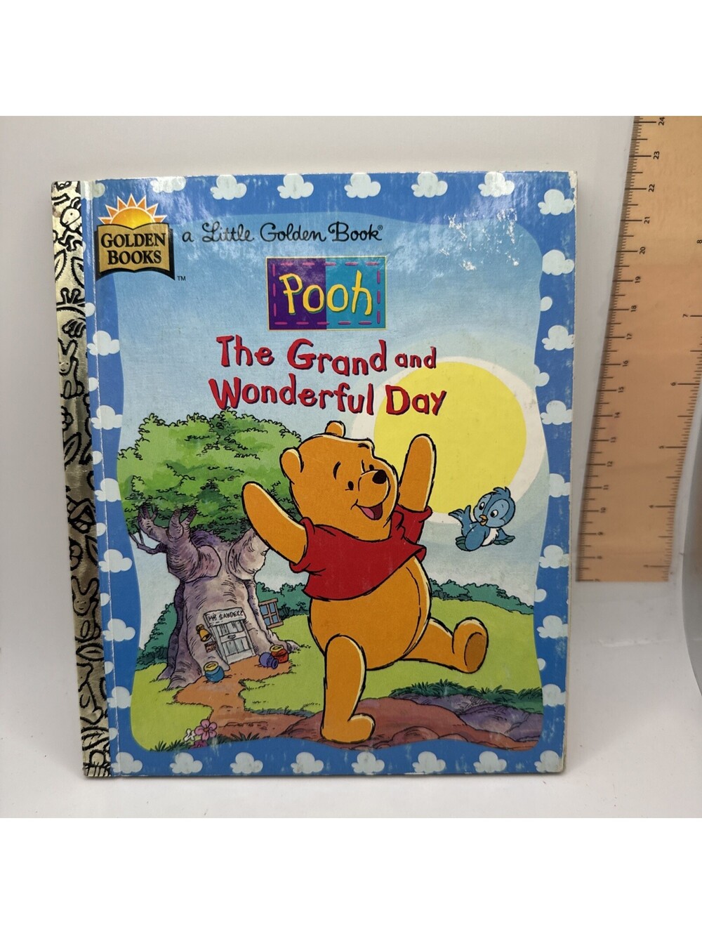 A Little Golden Book - Disney - Pooh - The Grand And Wonderful Day (HC, 1996)